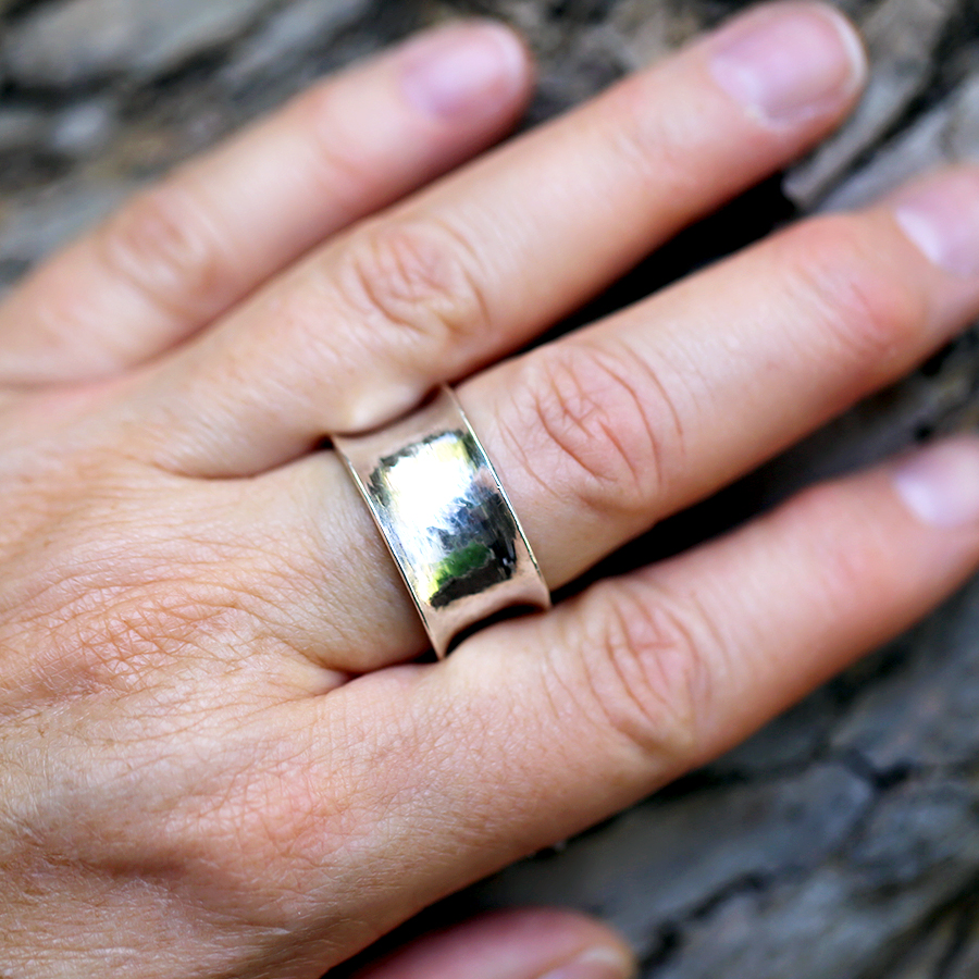 Cheryl in her Wicklow ring